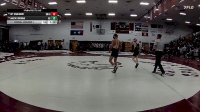 125 lbs Cons. Round 1 - JP Culver, Wisconsin-Oshkosh vs Jack Reina, Augustana (il)