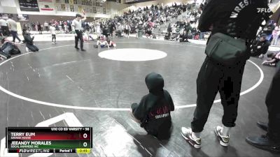 56 lbs Semifinal - Jeeandy Morales, SoCal Hammers Wc vs Terry Eum, Savage House