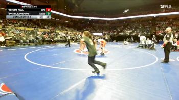 138 Class 4 lbs Cons. Round 3 - Brody Kell, North Point vs Patrick Provost, Ft. Zumwalt North