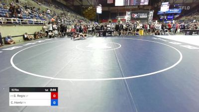 157 lbs Rnd Of 32 - Gavin Regis, UT vs Chase Hontz, PA