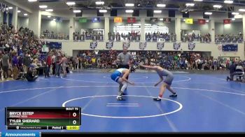 120 lbs Champ. Round 1 - Tyler Sherard, ALLEN EAST vs Bryce Estep, FREMONT ROSS