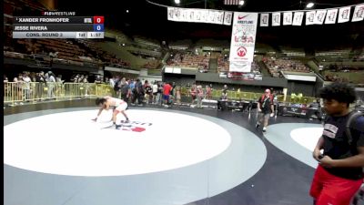 126 lbs Semis - Xander Fronhofer, Beat The Streets - Los Angeles vs Jesse Rivera