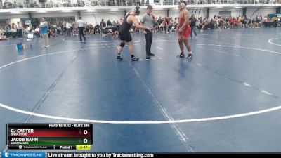 Elite 285 lbs Cons. Semi - Cj Carter, Iowa State vs Jacob Rahn, Unattached