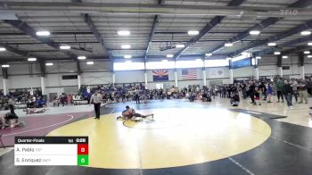 126 lbs Quarterfinal - Abraham Pablo, Top Dawg WC vs Gabriel Enriquez, Safford WC