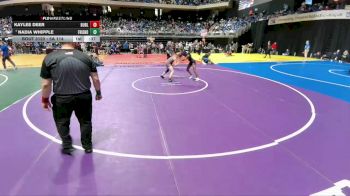 5A 114 lbs Cons. Round 1 - Nadia Whipple, Friendswood vs Kaylee Deer, Burleson