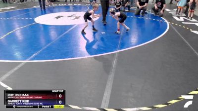 43 lbs Rr1 - Garrett Reid, Juneau Youth Wrestling Club Inc. vs Roy Dschaak, Valdez Youth Wrestling Club Inc.