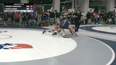 79 kg Cons. Sub-rd Of 32 - Broedy Hendricks, BTWC vs David Alonso, West Coast Regional Training Center