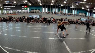 120 lbs Round 1 (6 Team) - Eric Bush, Beebe Trained Blue vs Case Gustafson, Oakleaf WC