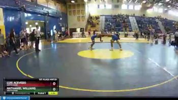 113 lbs 1st Place Match - Luis Acevedo, South Dade vs Nathaniel Williams, South Dade