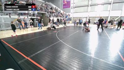 67 lbs Semis - Samai Soeum, Bethel AllStars Wrestling Club vs Audrey Miller, Askeo International Mat Club