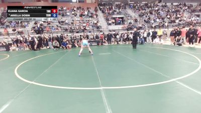 57 kg Champ. Rd Of 16 - Eliana Garcia, Titan Mercury vs Ariella Dobin, Toss Em Up Wrestling Academy