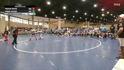 138 lbs Round 4 (6 Team) - Trevor Wicks, Team Rich Habits Black vs James Jacobs, Vancleave Takedown Club