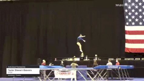 Taylor Stewart-Beavers - Individual Trampoline, MTGA - 2021 USA Gymnastics Championships