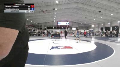 106 lbs Quarters - Ryker Leonard, Eagle Club vs Francisco Oliva, Tiger Wrestling Club