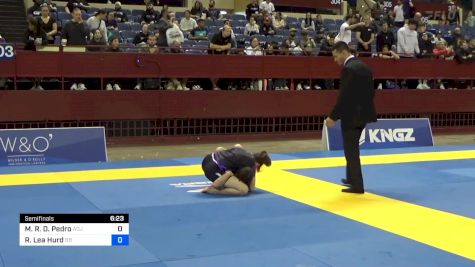 Monica R. D. Pedro vs Rebecca Lea Hurd 2024 Pan IBJJF Jiu-Jitsu No-Gi Championship