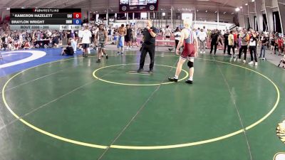 285 lbs Quarters - Kameron Hazelett, Elite Athletic Club vs Braylon Wright, Beast Mode Wrestling