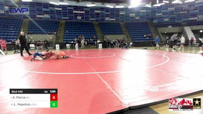 120 lbs Consi Of 16 #1 - Alexander Pierce, Big Game Wrestling Club vs Luca Popolizio, Journeymen Wrestling Club