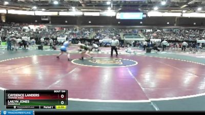 120 lbs Cons. Round 1 - Lailyn Jones, Bonneville vs Caydence Landers, Thunder Ridge