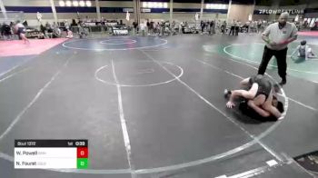 160 lbs 5th Place - Wyatt Powell, Grindhouse WC vs Nakoa Fouret, Columbia HS