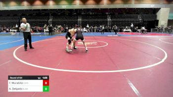 138 lbs Round Of 64 - Timmy Murabito, Los Gatos vs Anthony Delgado, Slam Academy