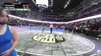 145 lbs Champ. Round 1 - Kate Sanada, Eagle vs Chloe Miller, McCall-Donnelly