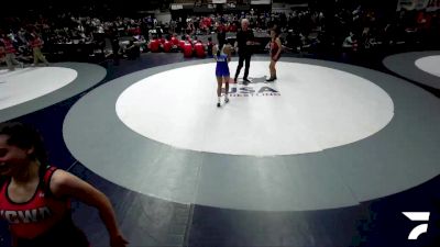 105 lbs Patsey Gilliard, KCWA - Kern County Wrestling Association vs Sophia Dacoco, SJWA - San Joaquin Wrestling Association