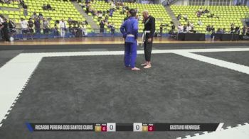 Gustavo Henrique vs Ricardo Pereira Dos Santos Cubis 2026 CBJJE International BJJ Championships
