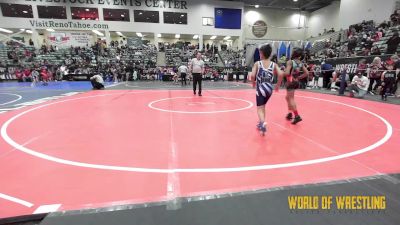 55 lbs Round Of 16 - Jayce Walker, GGB Ohio vs Isaiah Ansell, Mat Demon Wrestling Club