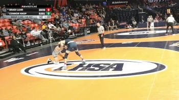 1A 157 lbs Cons. Round 1 - Bradi Lahr, Quincy (Notre Dame) vs Connor Knop, Savanna (West Carroll)