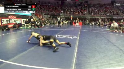 2A-126 lbs Champ. Round 2 - Judah Gurwell, Winterset vs Tanner Paustian, Woodward-Granger