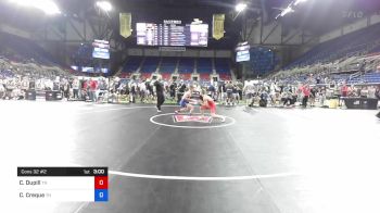 120 lbs Cons 32 #2 - Carson Dupill, Tennessee vs Chase Creque, Tennessee