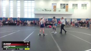 113 lbs Cons. Round 1 - JD Vassar, Gilman School vs Cambyses Khani, Yorktown