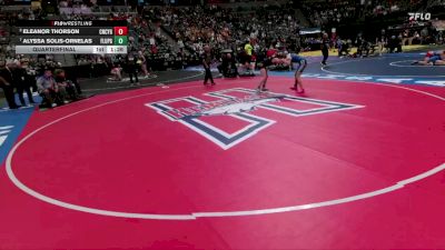 G130-4A Quarterfinal - Alyssa Solis-Ornelas, Fort Lupton Girls vs Eleanor Thorson, Canon City Girls