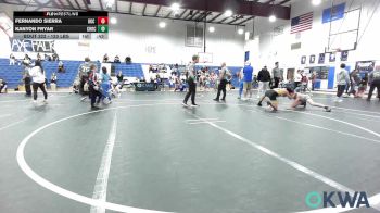 120 lbs 3rd Place - Fernando Sierra, OKC Saints Wrestling vs Kanyon Fryar, Choctaw Ironman