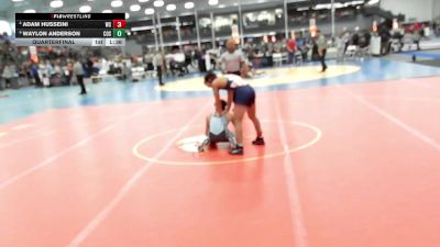 6 - 120 lbs Quarterfinal - Waylon Anderson, Cosby vs Adam Husseini, West Springfield