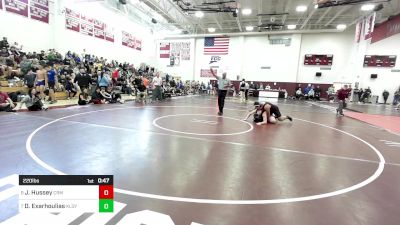 220 lbs Consi Of 8 #2 - Jack Hussey, Cromwell* vs Devin Exarhoulias, Killingly
