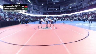 157 lbs Cons. Round 2 - Lorenzo Pedraza, Skyview vs Austin Peterson, Middleton