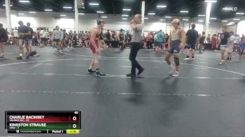 150 lbs Round 2 (4 Team) - Kingston Strause, VHW vs Charlie Bacinsky, Validus WC