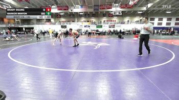 149 lbs Champ. Round 2 - Nakkos Benton, Baker (Kan.) vs Brady Duling, Friends University