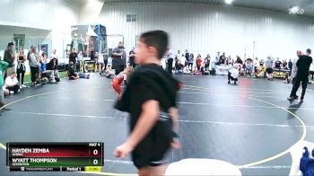 37 lbs Round 3 - Wyatt Thompson, Lexington vs Hayden Zemba, SVRWC