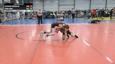 76 lbs Round 4 - 1:30pm Friday - Jackson Hermann, Backyard Brawlers vs Theo King, Gotcha