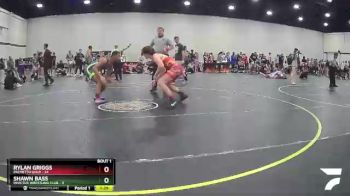 138 lbs Round 1 (4 Team) - Rylan Griggs, Palmetto Gold vs Shawn Bass, Invictus Wrestling Club