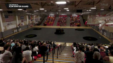 Icon Winter Guard "Los Angeles CA" at 2026 WGI Guard Palm Desert Regional+