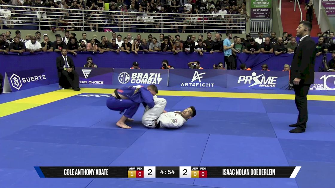 Isaac Doederlein vs Cole Abate | 2025 IBJJF Brasileiro