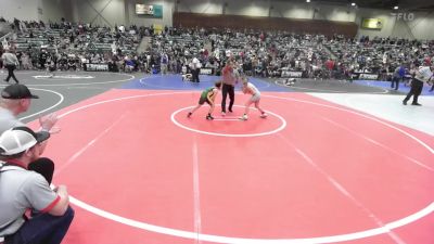 78 lbs Round Of 16 - Ruby Jones, Small Town WC vs James McAdams, Willits Grappling Pack