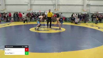 C-120 lbs Round Of 64 - Kevin Lee, OH vs Brice La Fleur, MI