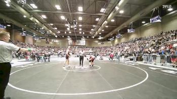 1A 190 lbs Semifinal - Colten Mullins, Altamont vs Kacey Stewart, Milford