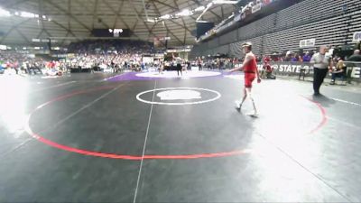 1A 120 lbs Cons. Round 2 - Jackson David, Seattle Academy vs Deacon Wintch, Klahowya