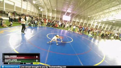 67 lbs Quarterfinal - Ezra Harris, Sanderson Wrestling Academy vs Dante Lewis, Lewis Academy Wrestling