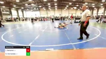 113 lbs Round Of 16 - Isaac Hampton, OR vs Keyan Hernandez, MT